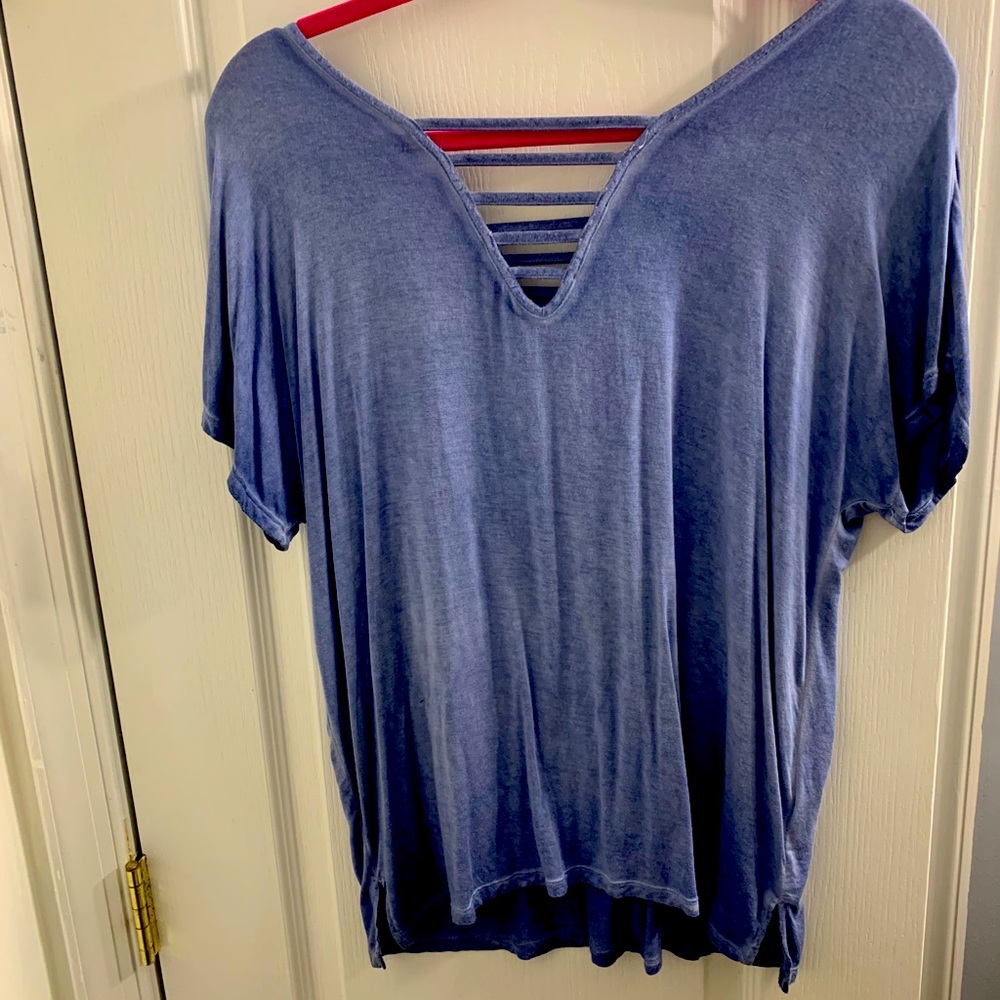 Blue cozy tee